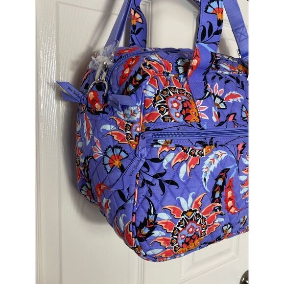 Vera Bradley Compact Travel Bag - Mural Garden - Picture 3 of 7